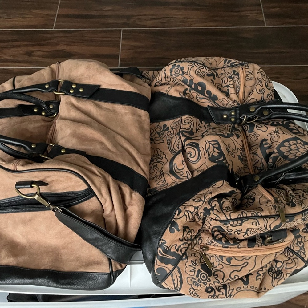 His & Hers Matching Duffel Bags